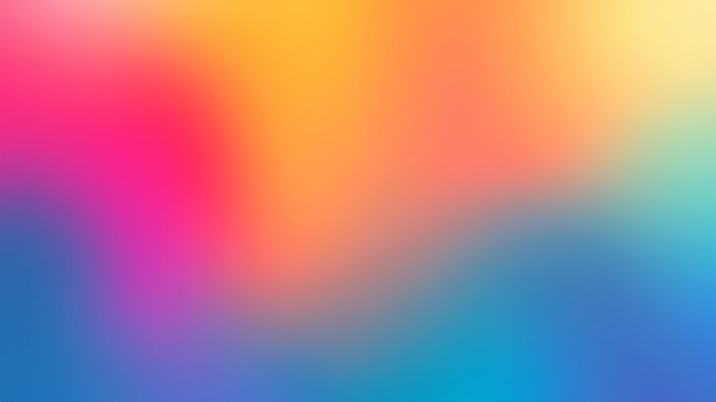 Exemplos de gradientes digitais em diferentes ângulos mostrando transições suaves de cores em interfaces modernas