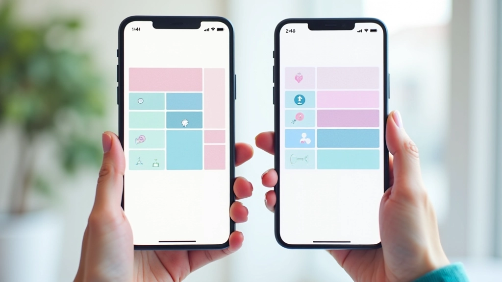 Rebranding cromático de aplicação mobile de saúde