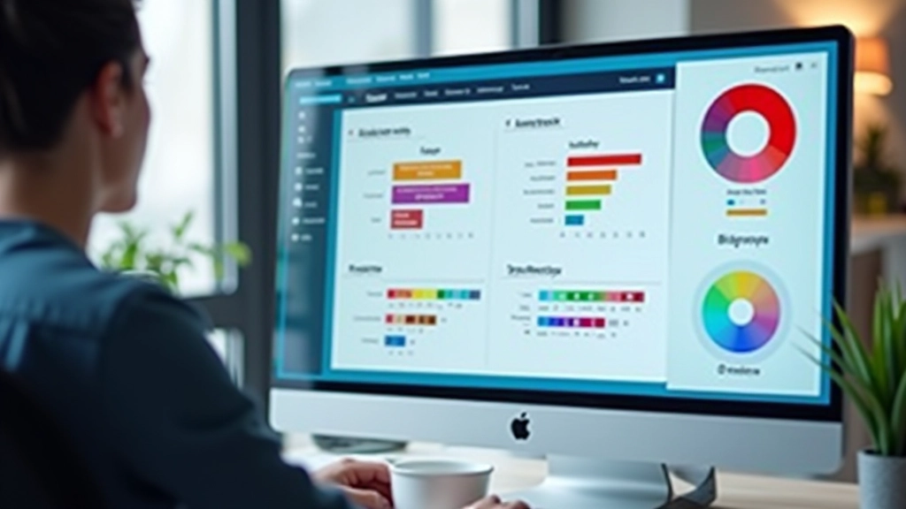 Ferramentas profissionais de teste de acessibilidade e contraste cromático
