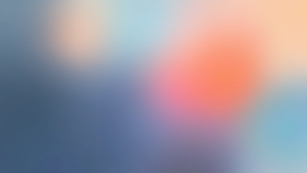 Exemplo de sobreposição de gradientes — camadas transparentes de cores diferentes criando profundidade e efeito visual tridimensional